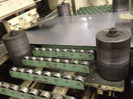 l'acier de 380V 50Hz love le plat de feuille redressant la tôle de machine formant l'étape de alimentation de conducteur de rouleau
